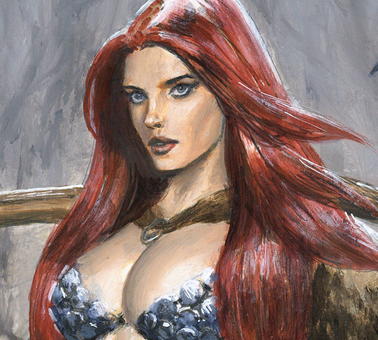 Red Sonja and the Wolf