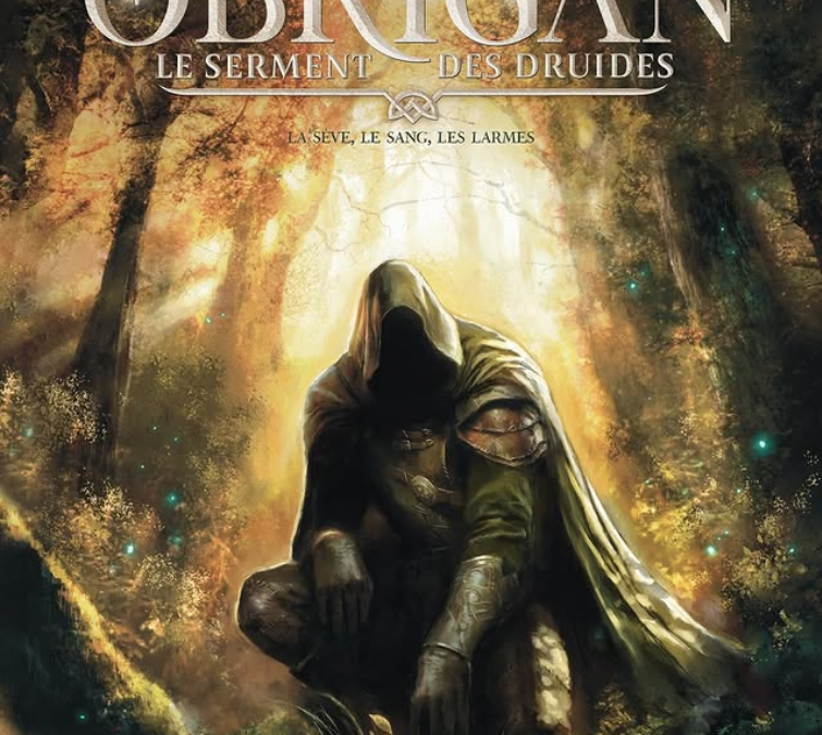 « Obrigan, Le serment des Druides  » la couv’