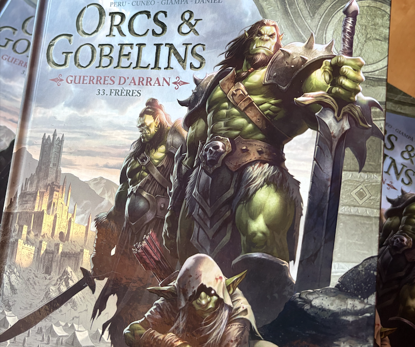 Orcs et Gobelins, « Frères », la couv